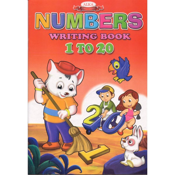 Number Writing Book - 1 To 20